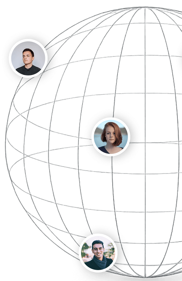 Global network illustration